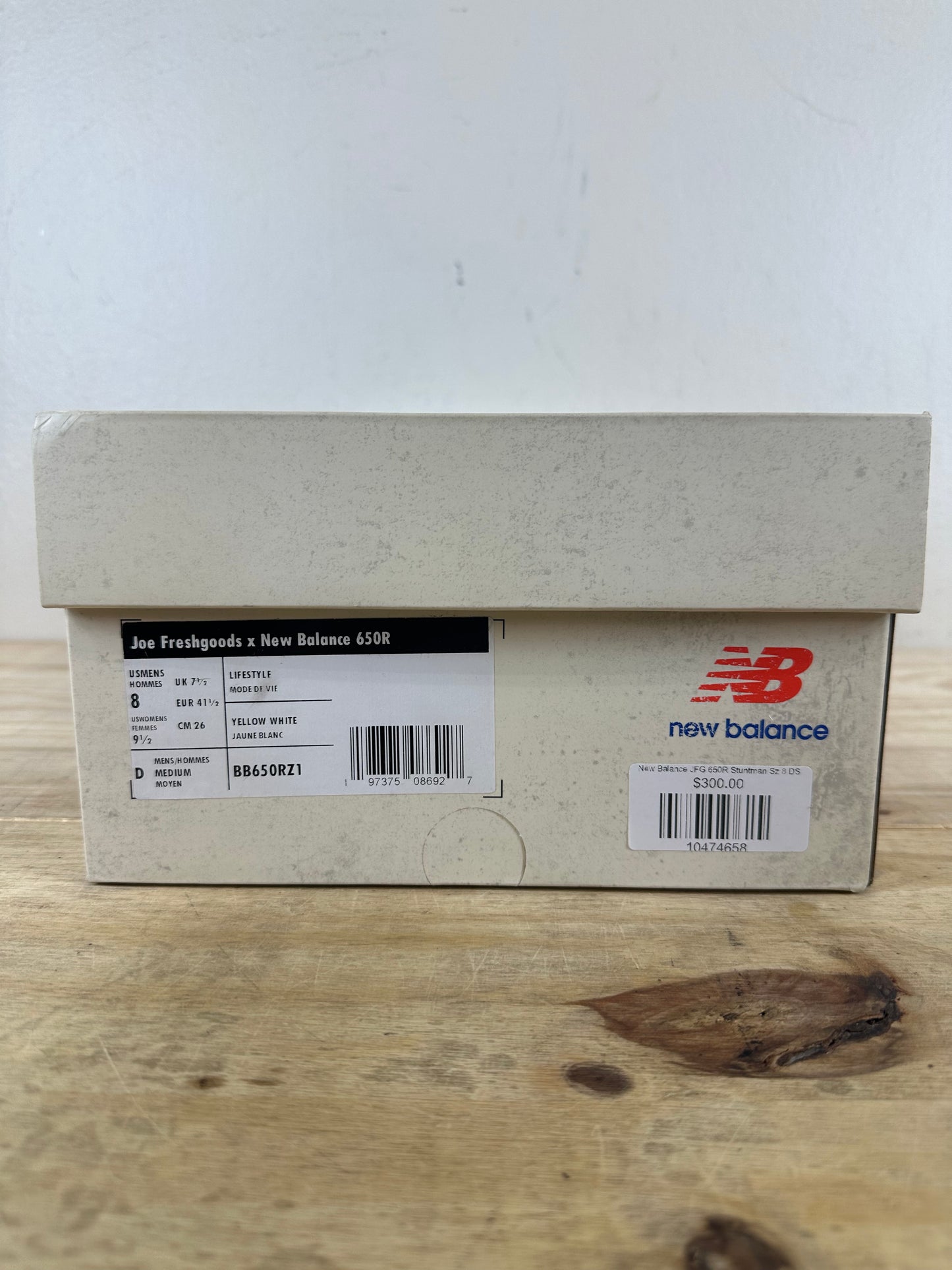 New Balance 650R Joe Freshgoods Stuntman Sz 8 DS