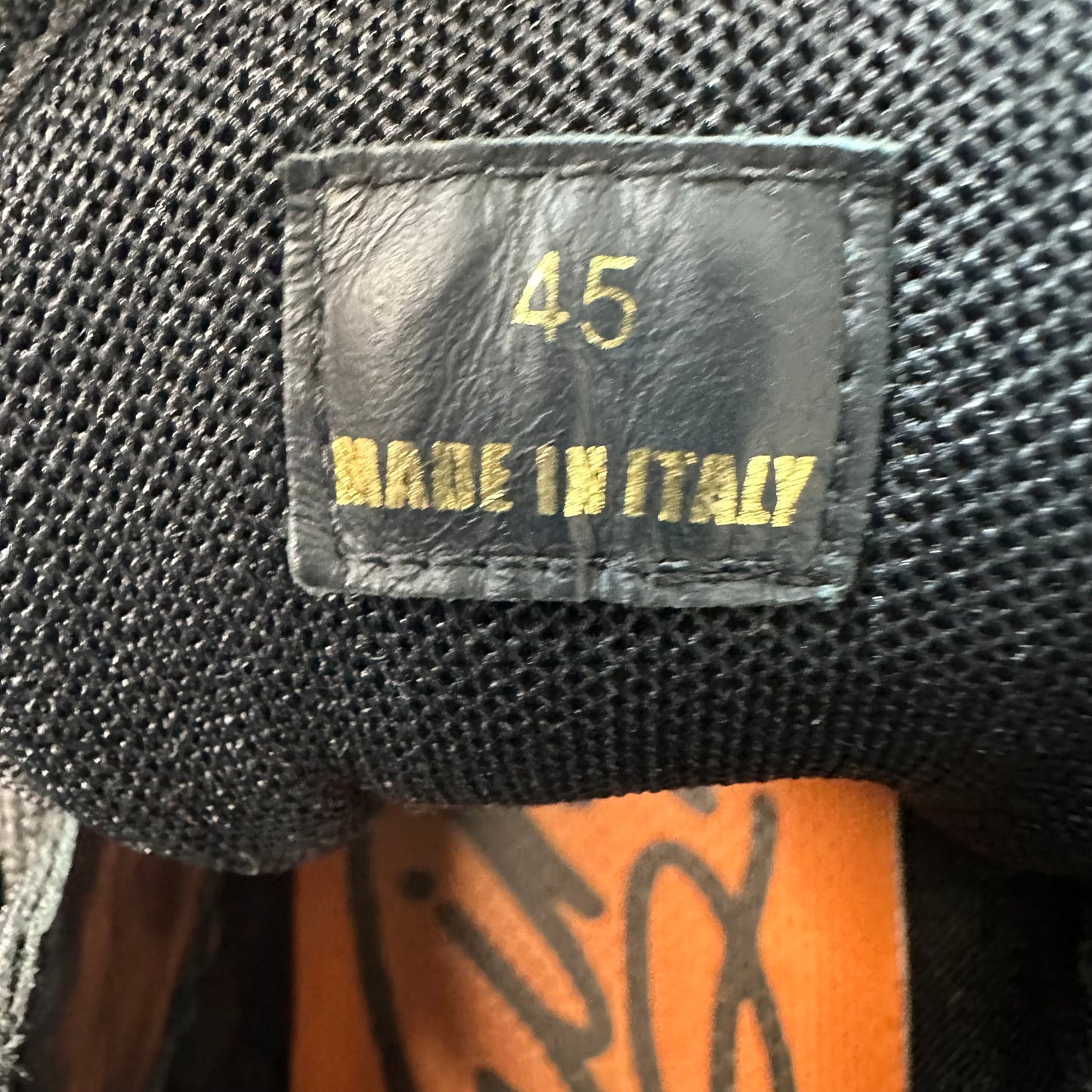 Versace Chain Reaction Triple Black Sneaker Sz 12 (45)