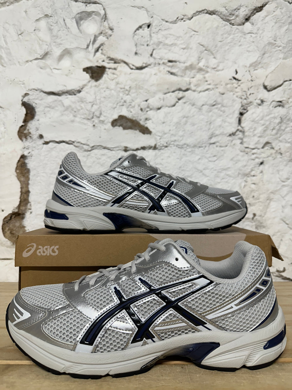 Asics Gel-1130 Glacier Grey Black Sz 11
