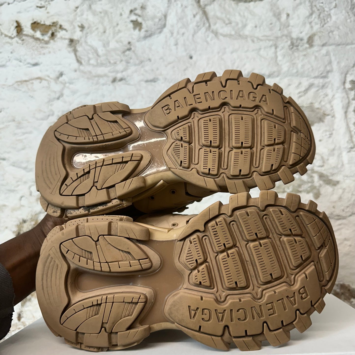 Balenciaga Track Runner Tan Sneaker Sz 5 (37)