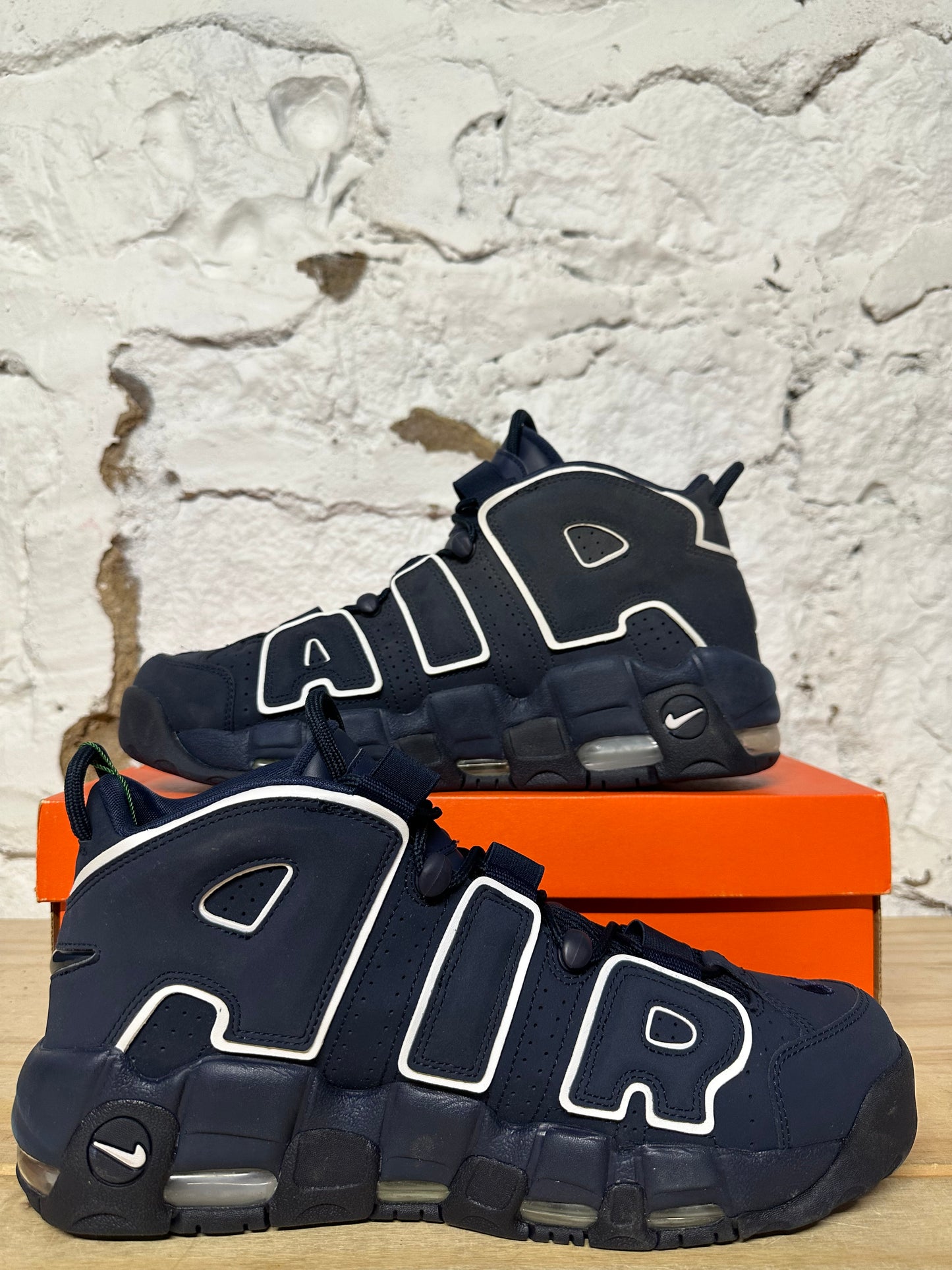 Nike Air More Uptempo Obsidian Sz 11 DS
