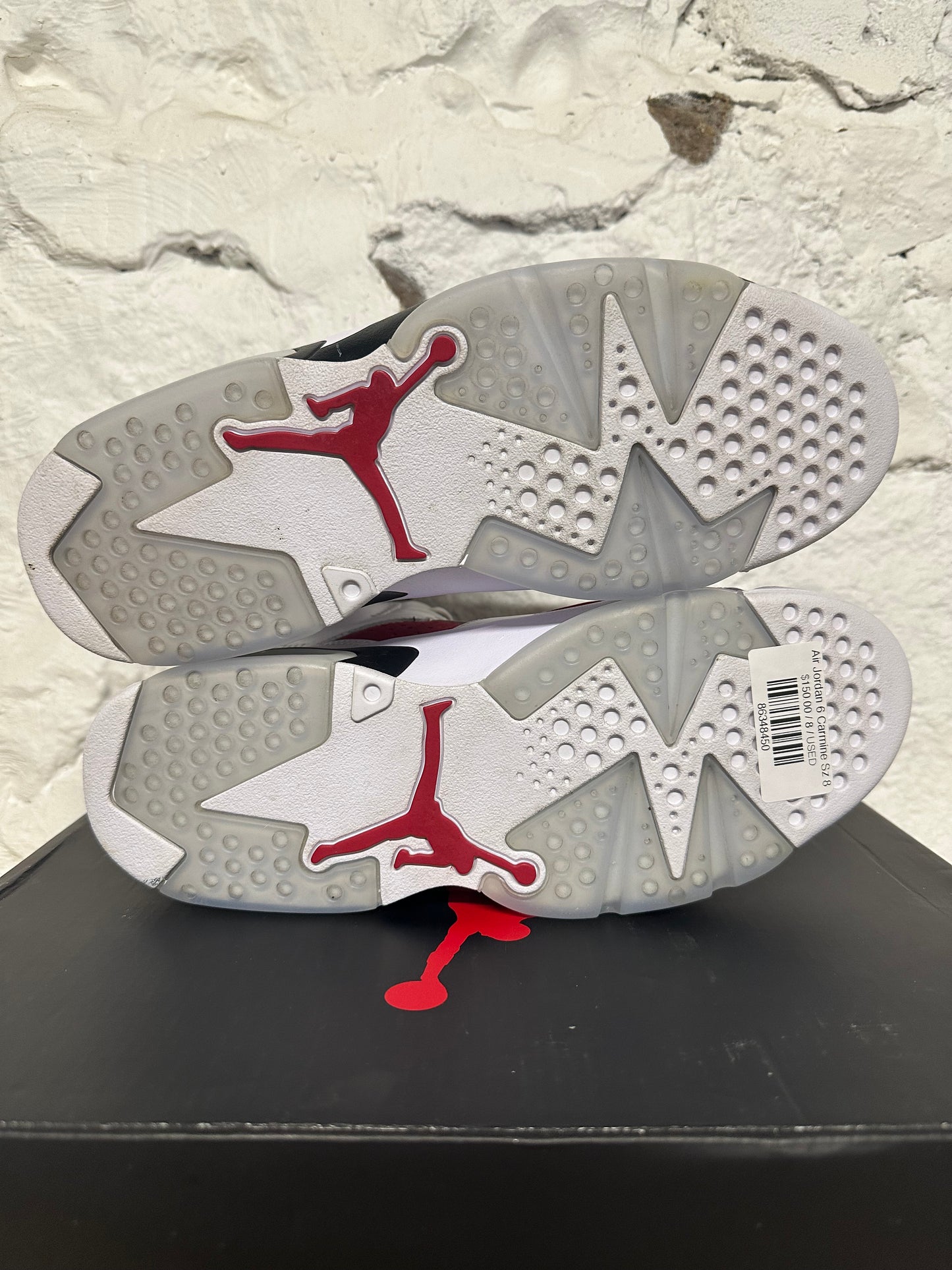 Air Jordan 6 Carmine Sz 8