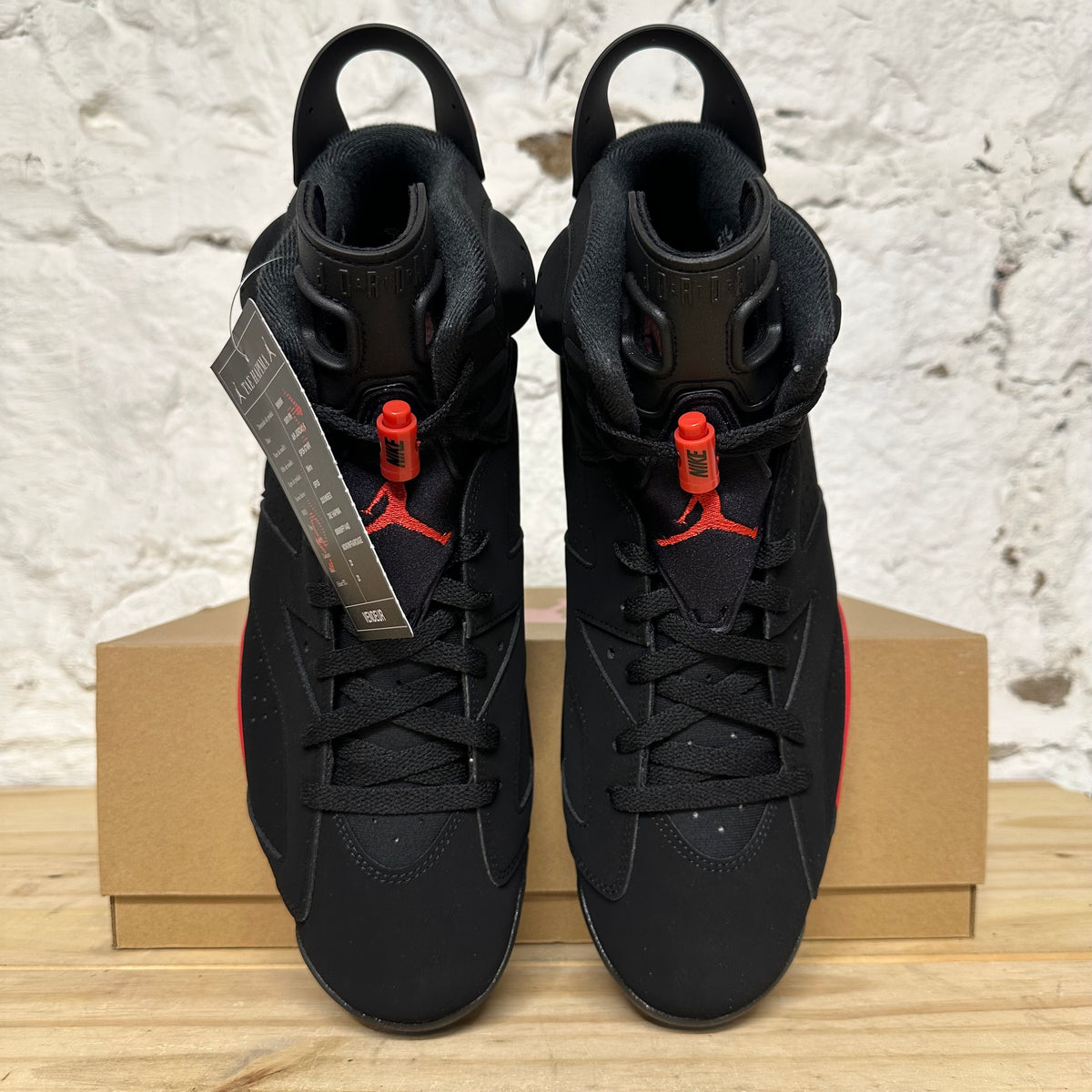 Air Jordan 6 Infrared Salesman Sz 14 DS