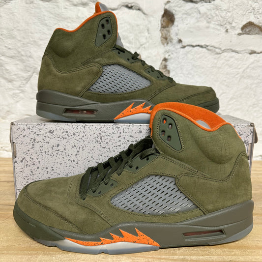 Air Jordan 5 Olive Sz 12