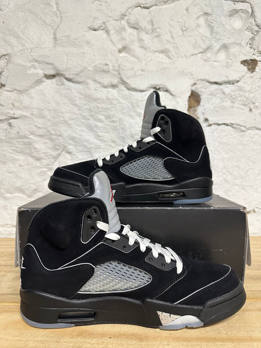 Air Jordan 5 Black Metallic Reimagined Sz 9