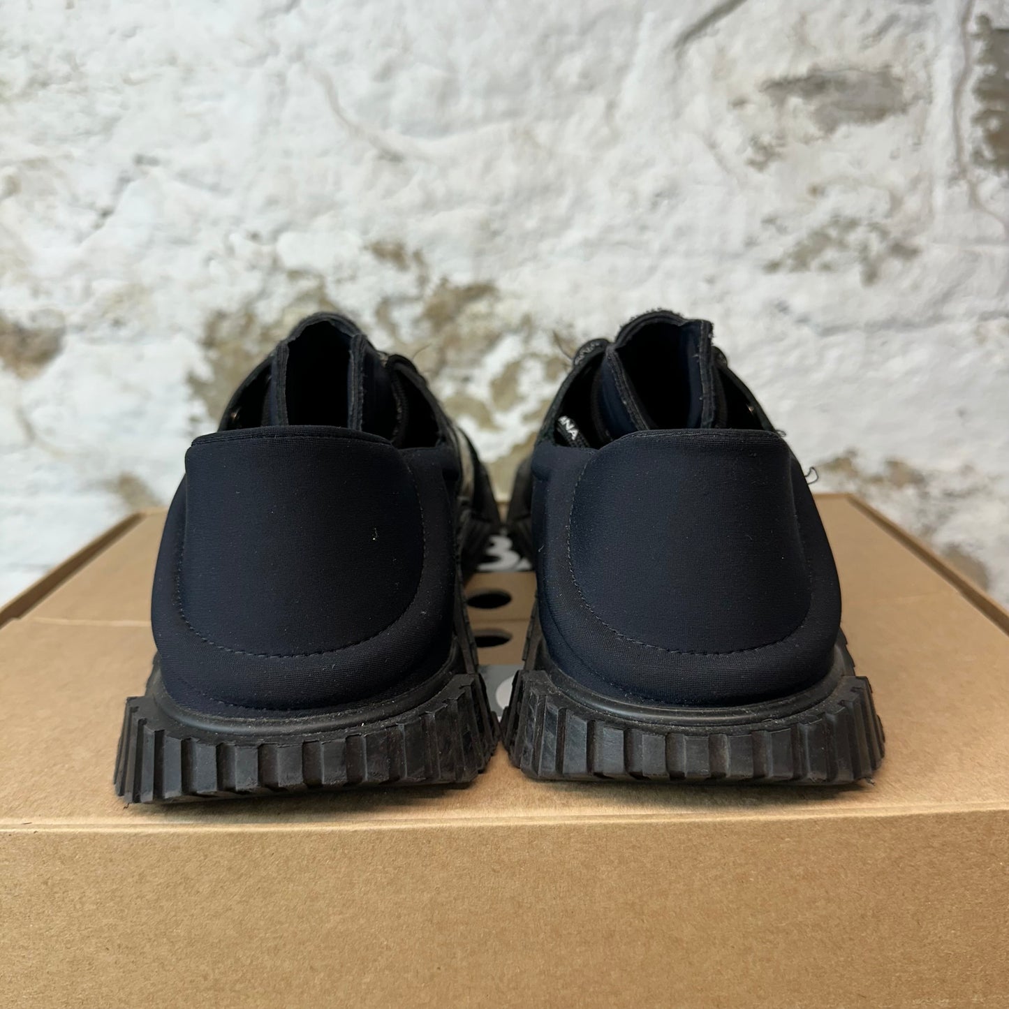 Dolce Gabbana NS1 Triple Black Sneaker Sz 13 (46)