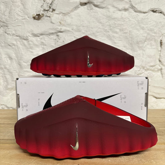 Nike Mind 001 Slide Team Red University Red Sz 10 DS