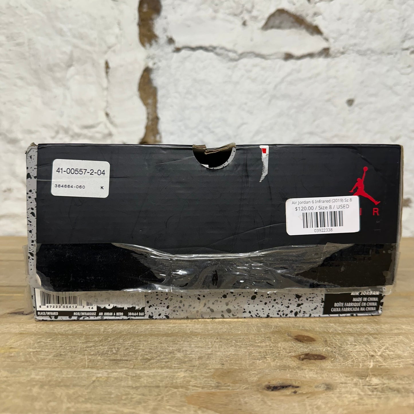 Air Jordan 6 Infrared (2019) Sz 8