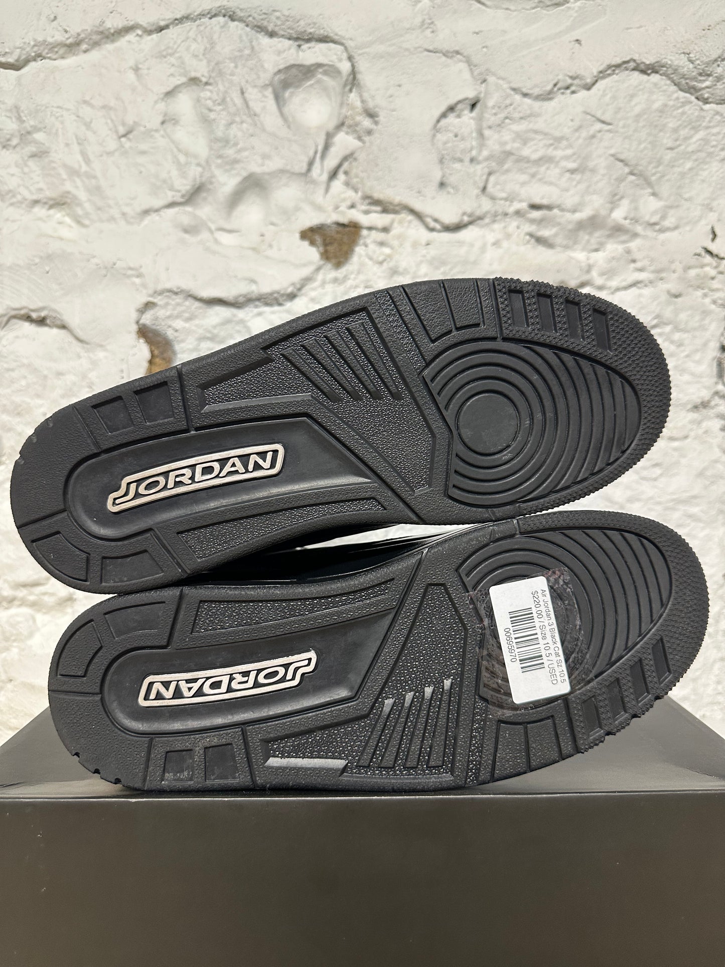 Air Jordan 3 Black Cat Sz 10.5