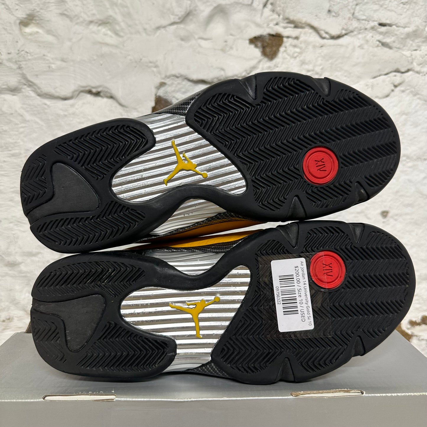 Air Jordan 14 University Gold Sz 10