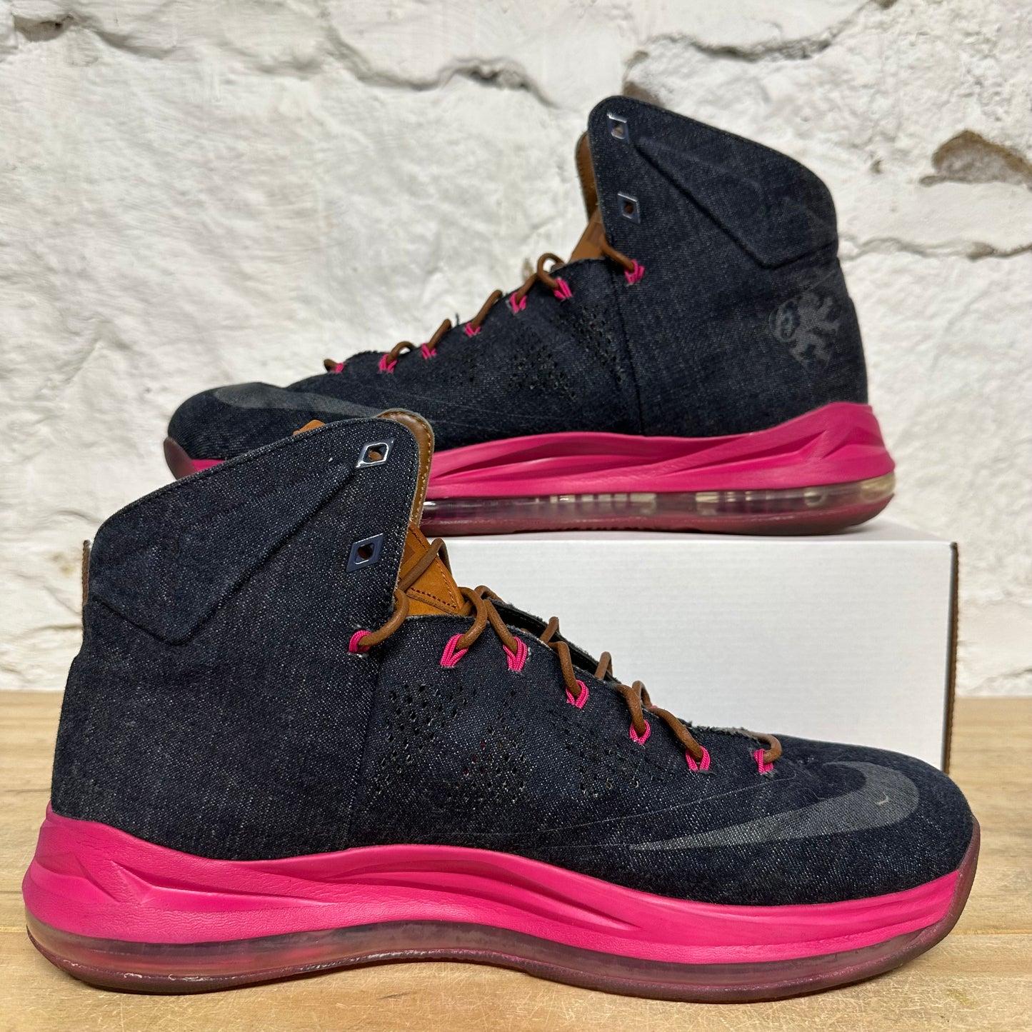 Nike LeBron X EXT Denim Sz 11