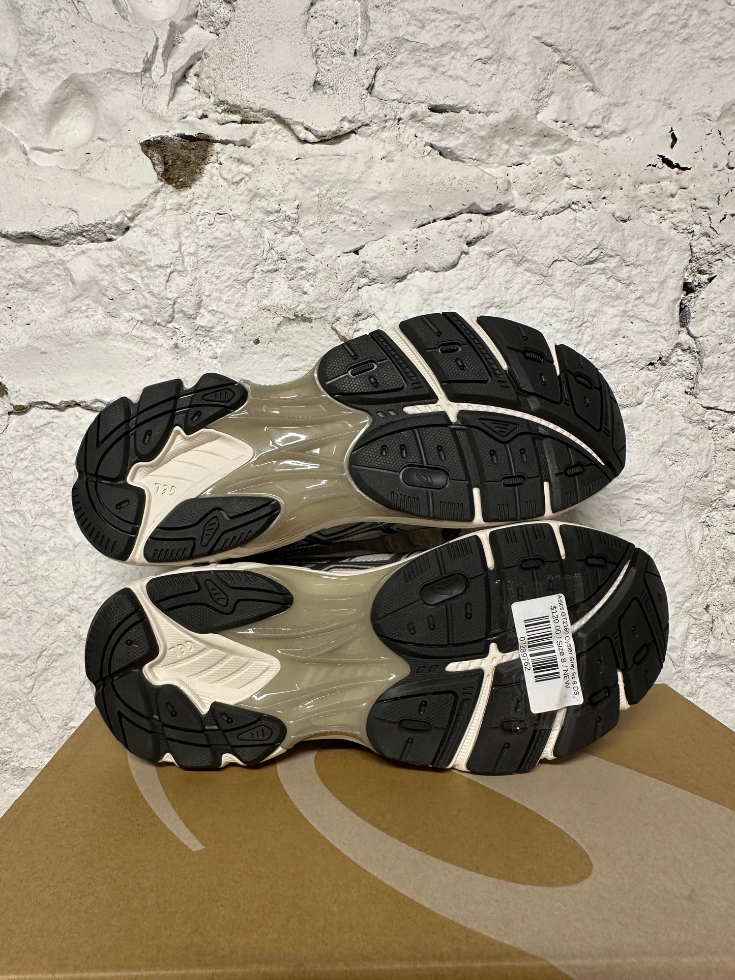 Asics GT-2160 Oyster Grey Sz 8 DS