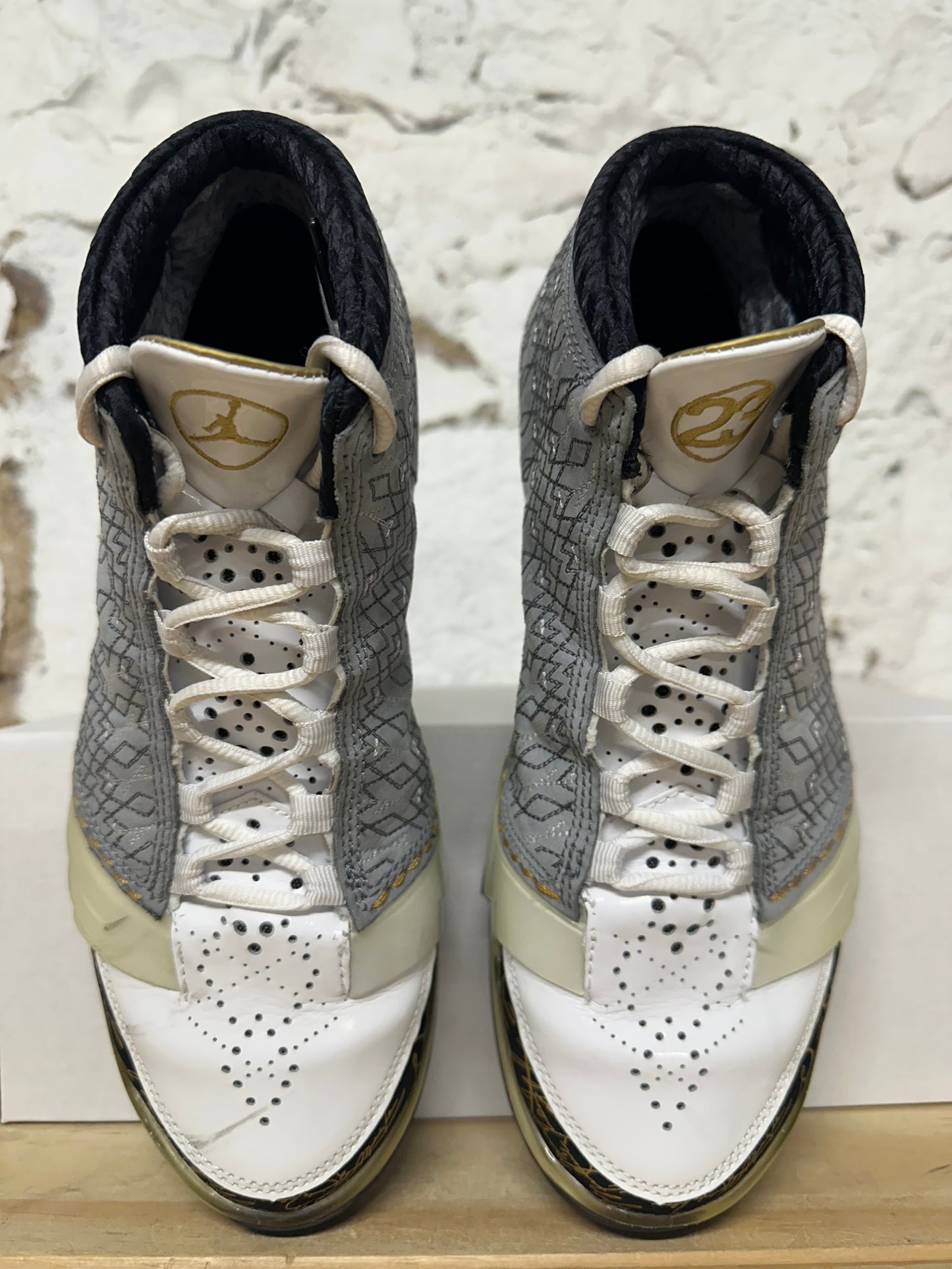 Air Jordan 23 White Stealth (2007) Sz 8