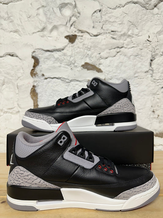 Air Jordan 3 Black Cement Sz 10 DS