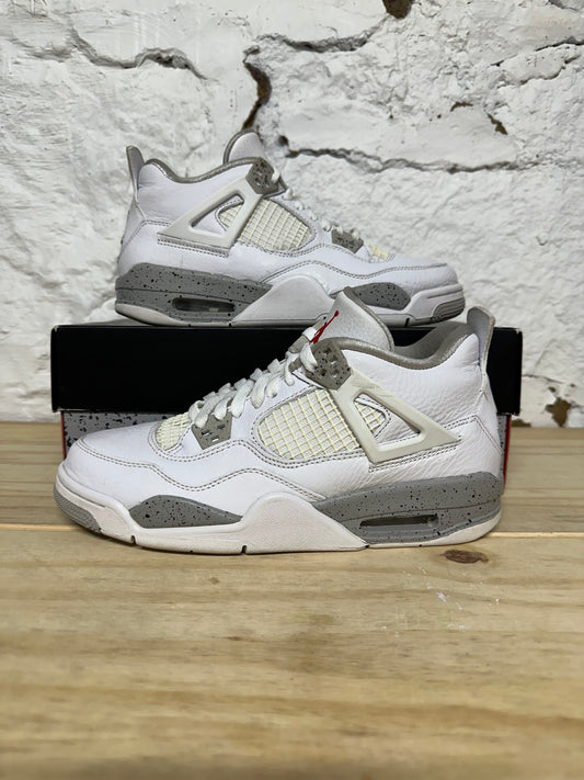 Air Jordan 4 White Oreo Sz 7Y