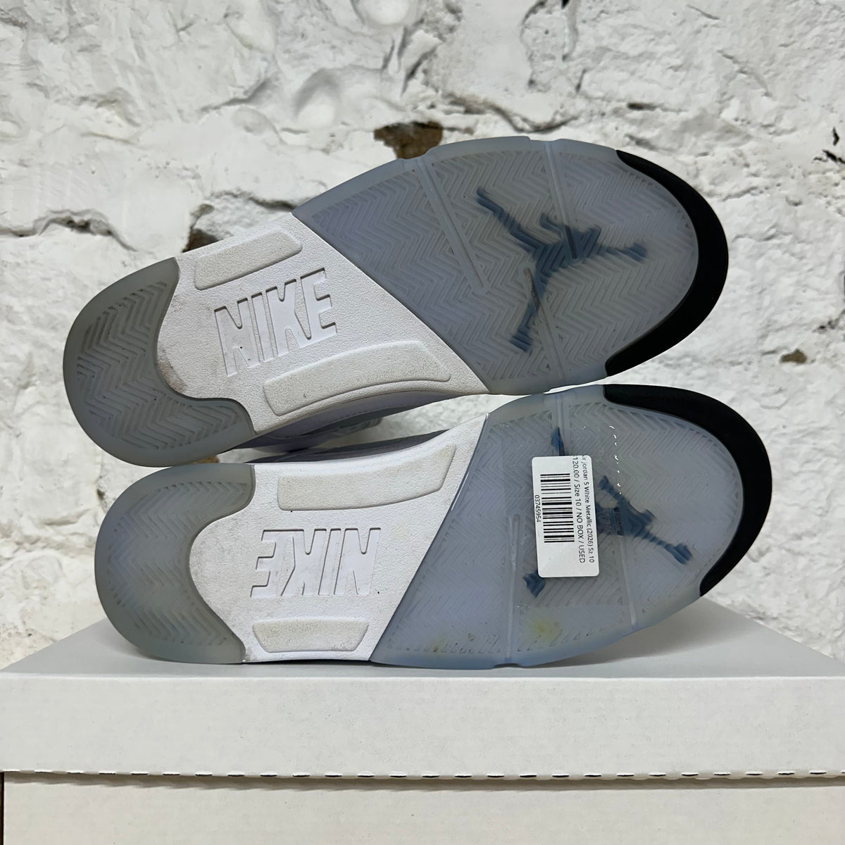 Air Jordan 5 White Metallic (2026) Sz 10