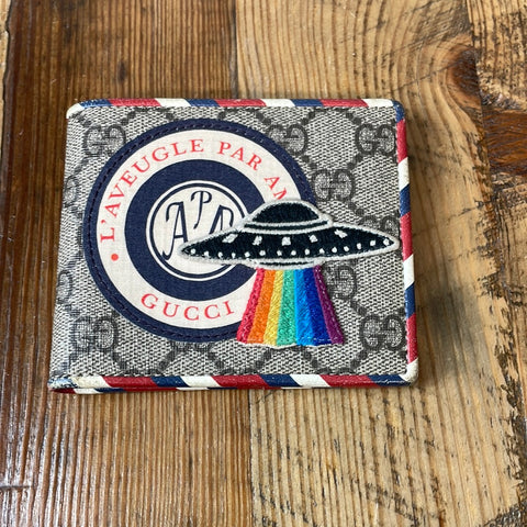 Gucci Monogram UFO Bifold Wallet