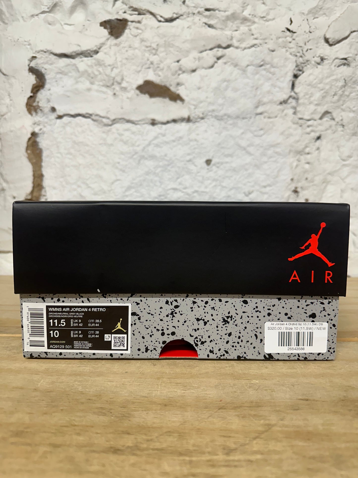 Air Jordan 4 Orchid Sz 10 (11.5W) DS