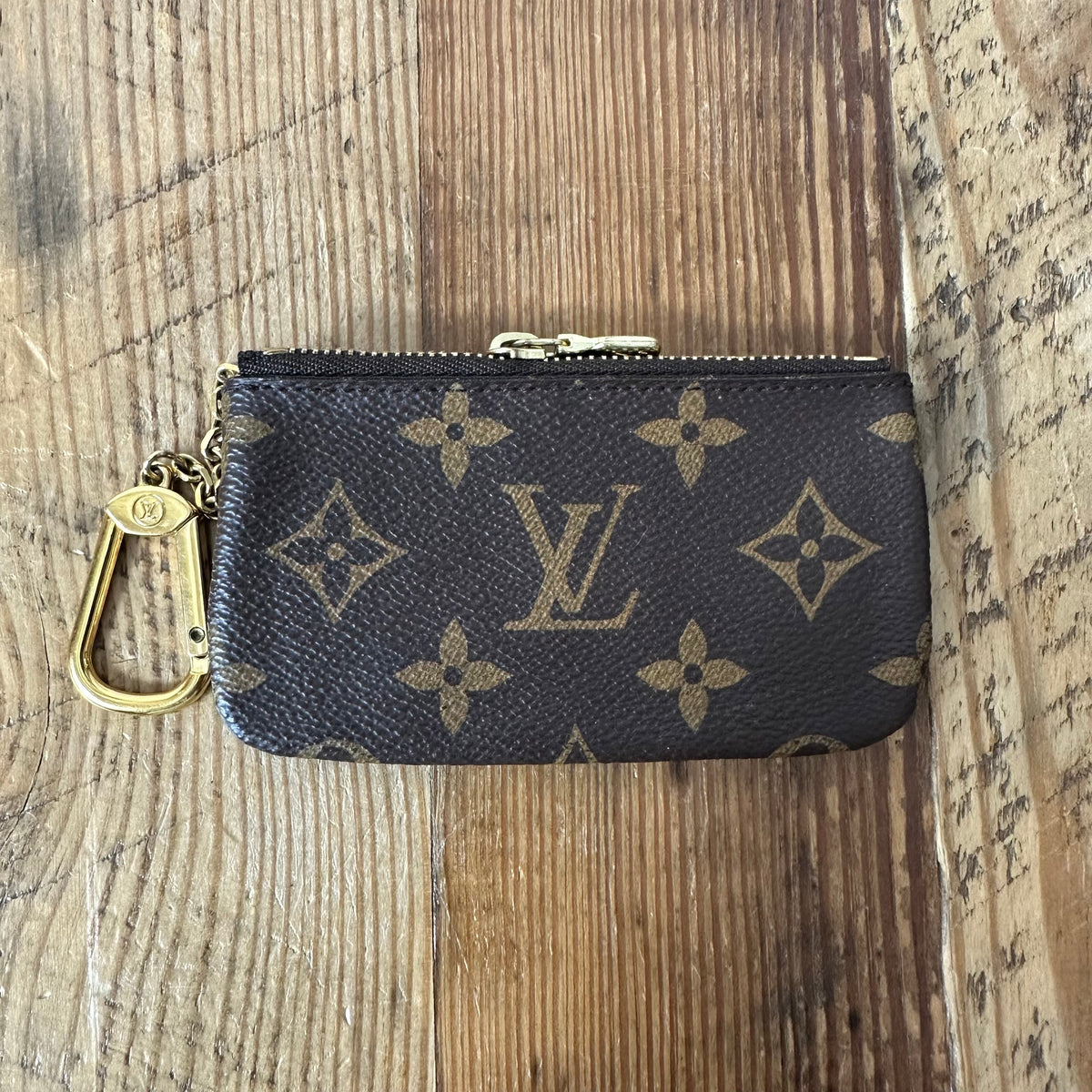 Louis Vuitton Brown Monogram Coin Pouch