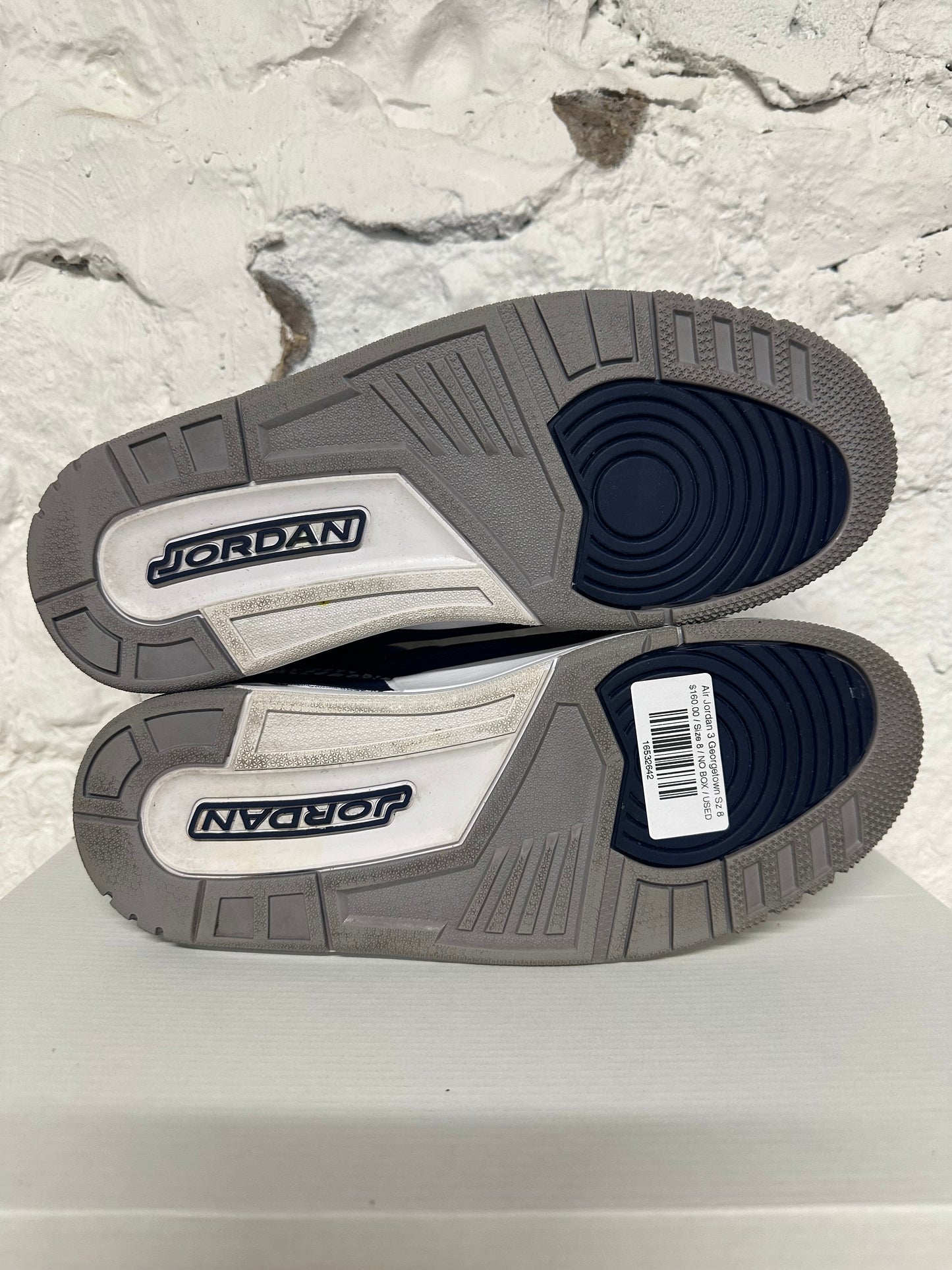 Air Jordan 3 Georgetown Sz 8