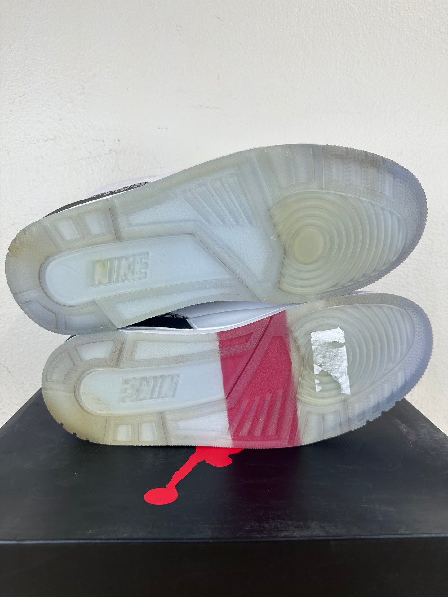 Air Jordan 3 Free Throw Line White Cement Sz 11