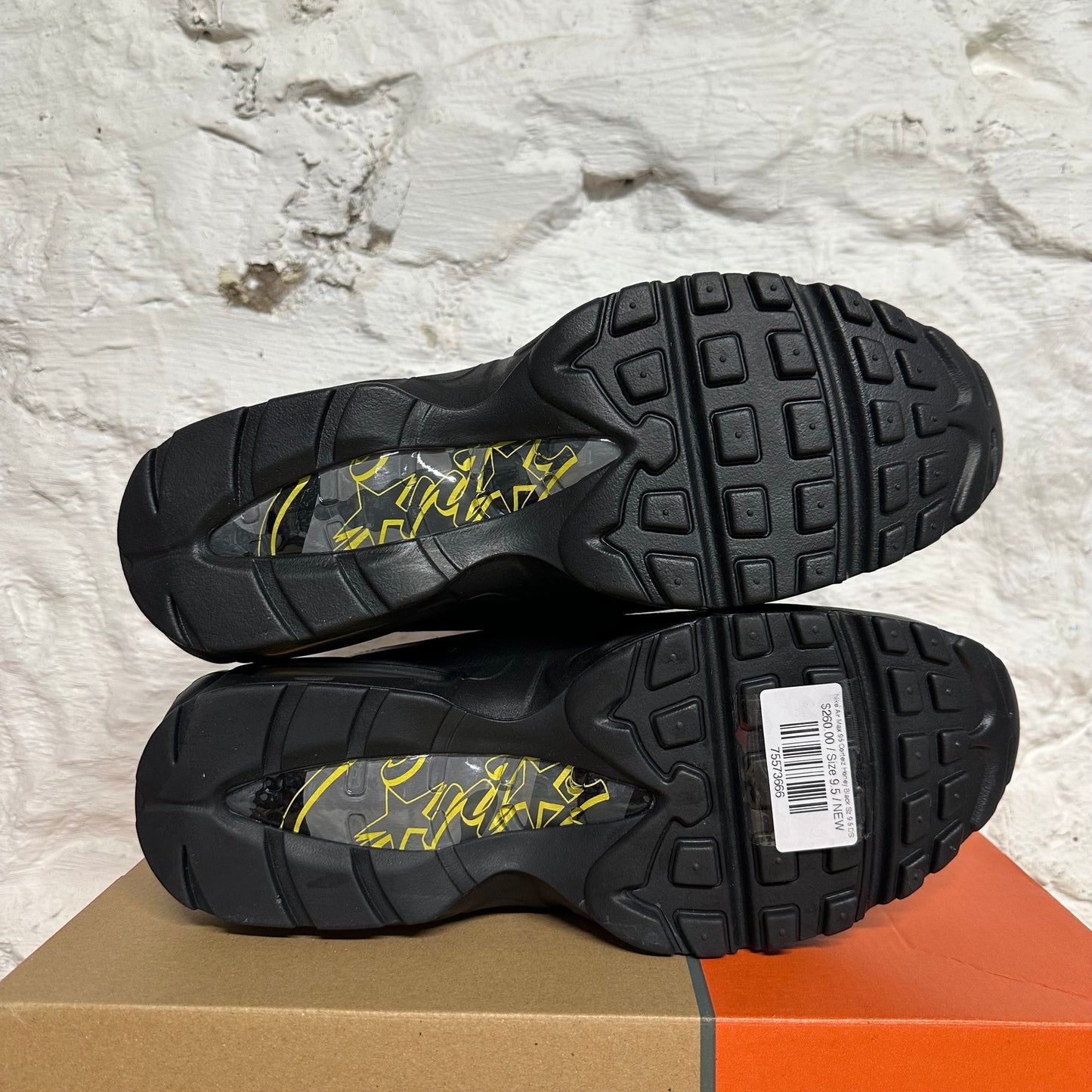 Nike Air Max 95 Corteiz Honey Black Sz 9.5 DS