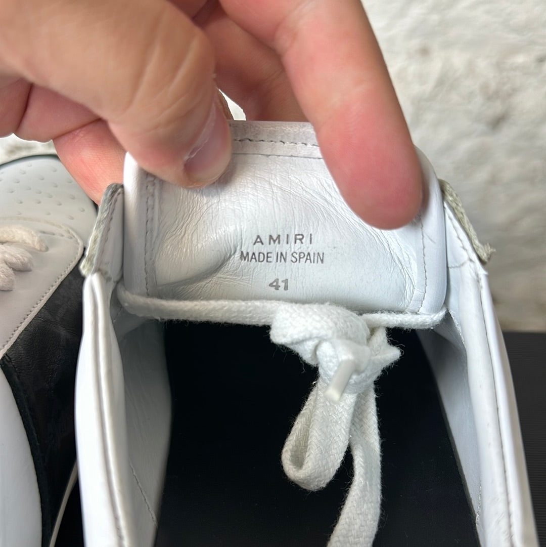 Amiri Dagger Monogram Sneaker Sz 8 (41)