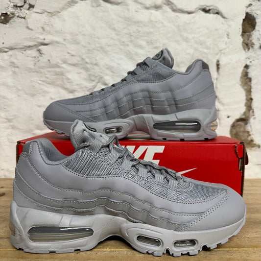 Nike Air Max 95 Big Bubble Wolf Grey Sz 8 DS