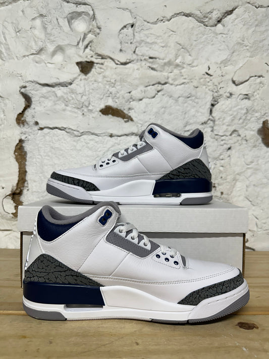 Air Jordan 3 Midnight Navy Sz 9 DS