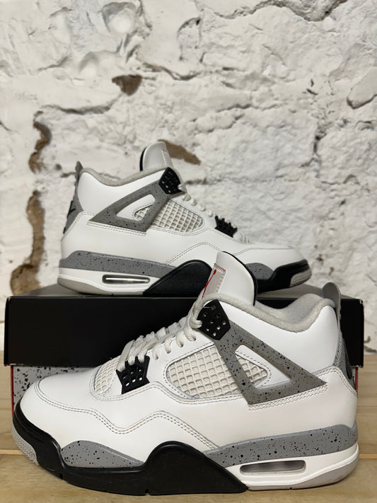 Air Jordan 4 White Cement Sz 8