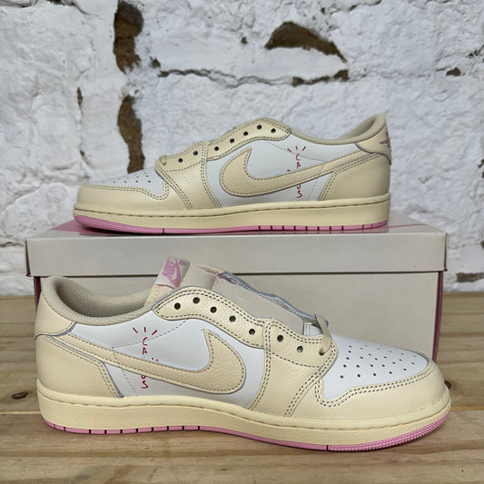 Air Jordan 1 Low Travis Scott Shy Pink Sz 10 DS