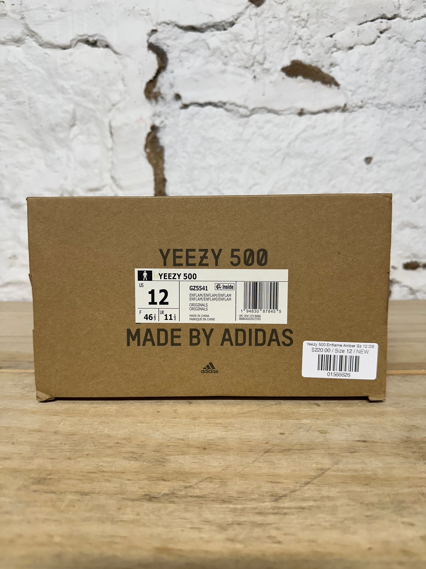 Yeezy 500 Enflame Amber Sz 12 DS