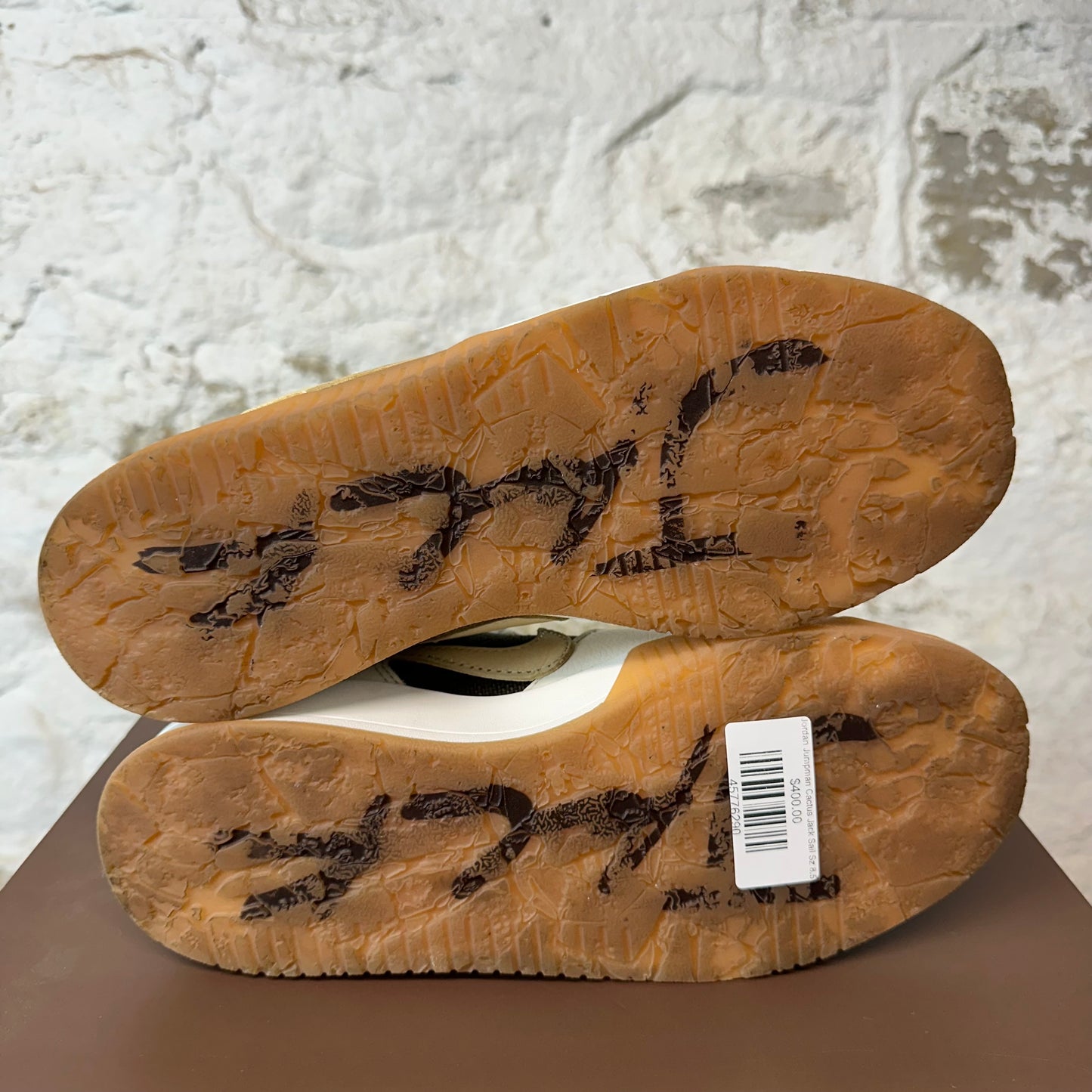 Air Jordan Jumpman Cactus Jack Travis Scott Sail Sz 8.5