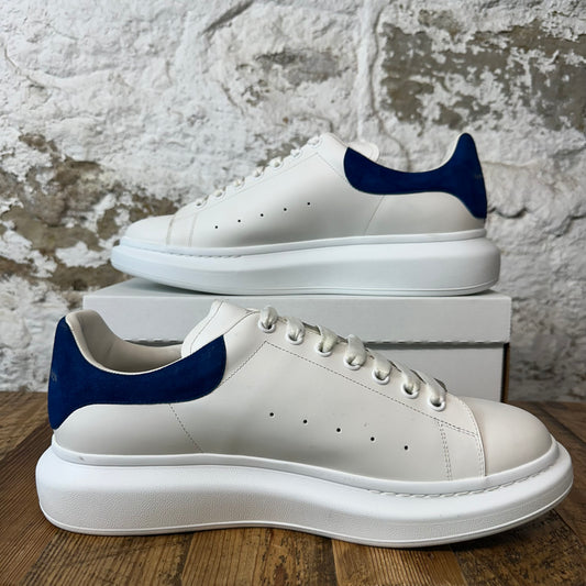 Alexander Mcqueen Blue Tab White Sneaker Sz 15 (48) No Box