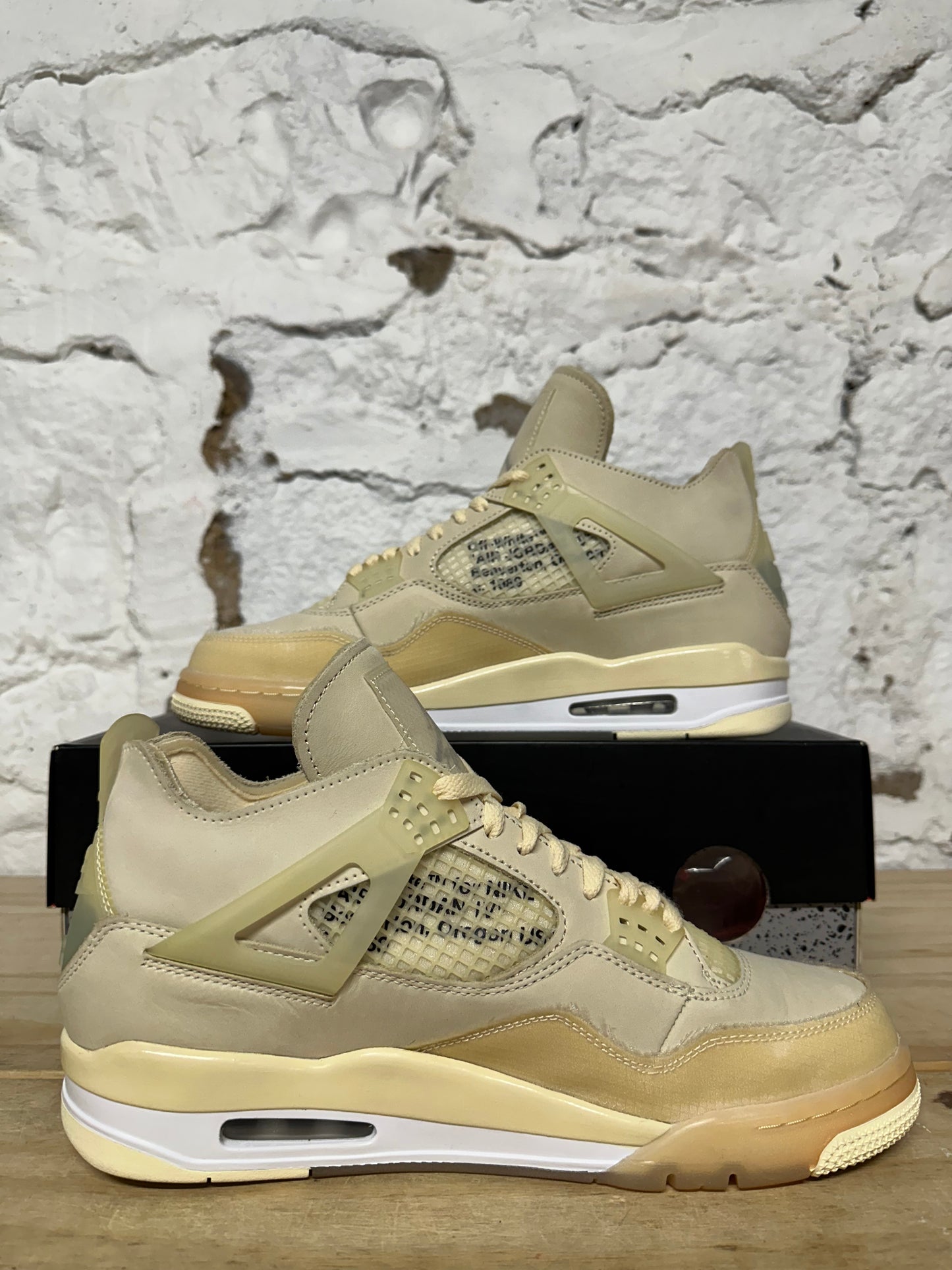 Air Jordan 4 Off-White Sail Sz 10 (11.5W)