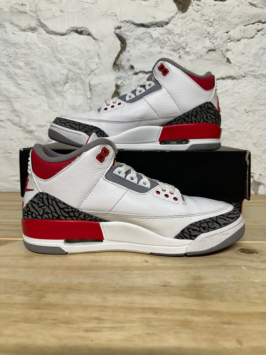 Air Jordan 3 Fire Red Sz 9