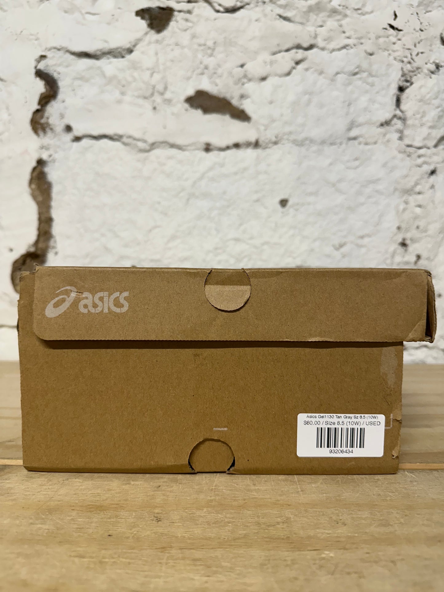 Asics Gel-1130 Tan Grey Sz 8.5 (10W)