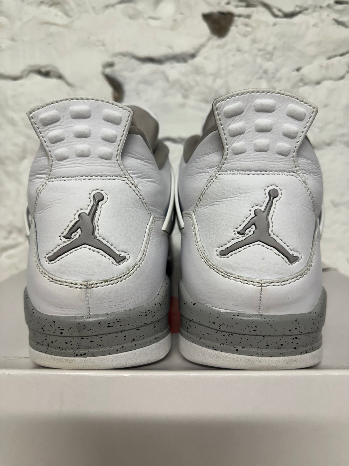 Air Jordan 4 White Oreo Sz 13