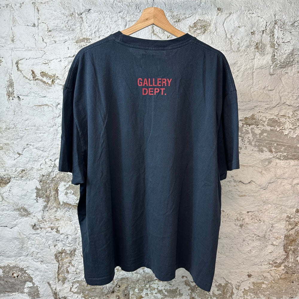Gallery Dept Stop Being Racist T-shirt Navy Sz XXL