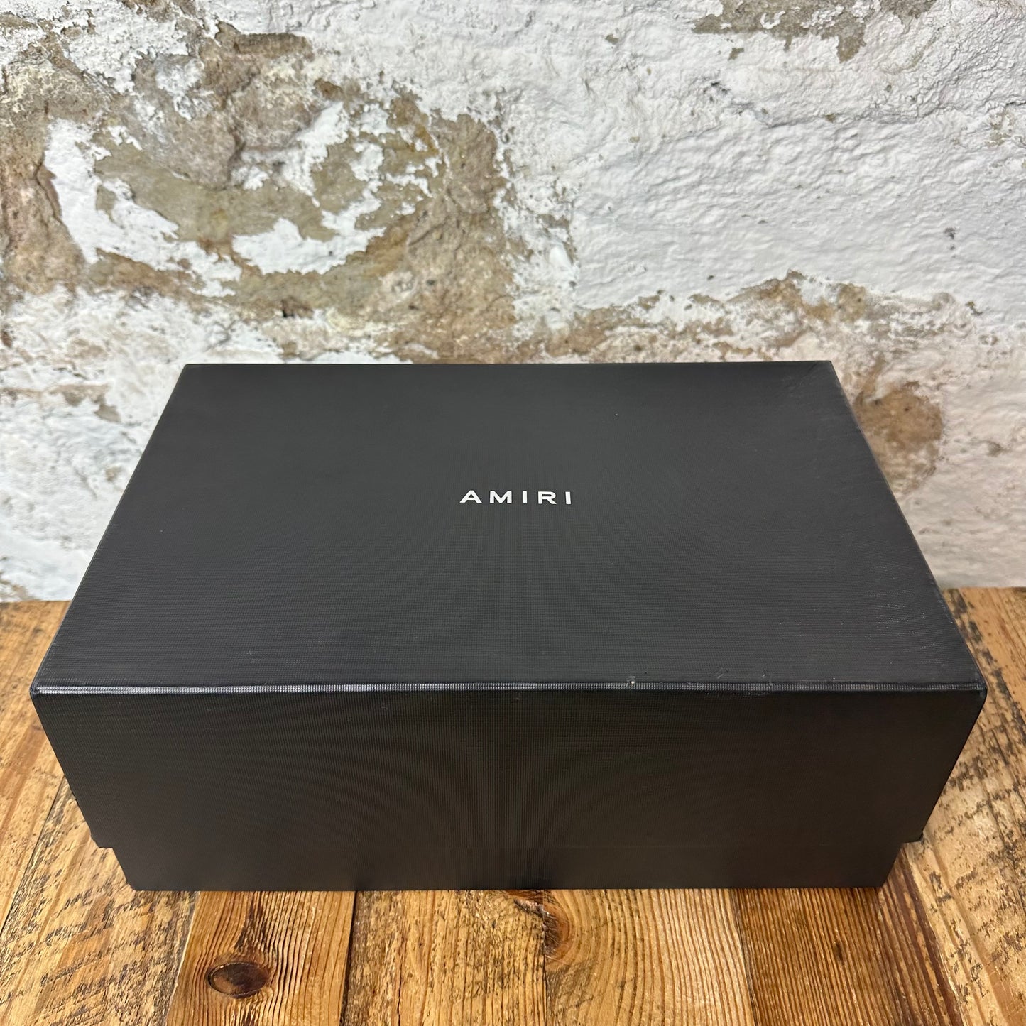 Amiri Denim Skeleton White Sneaker Sz 13 (46)