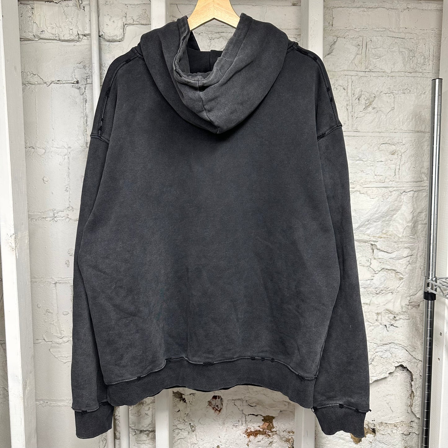 Vale Scarecrow Black Hoodie Sz L