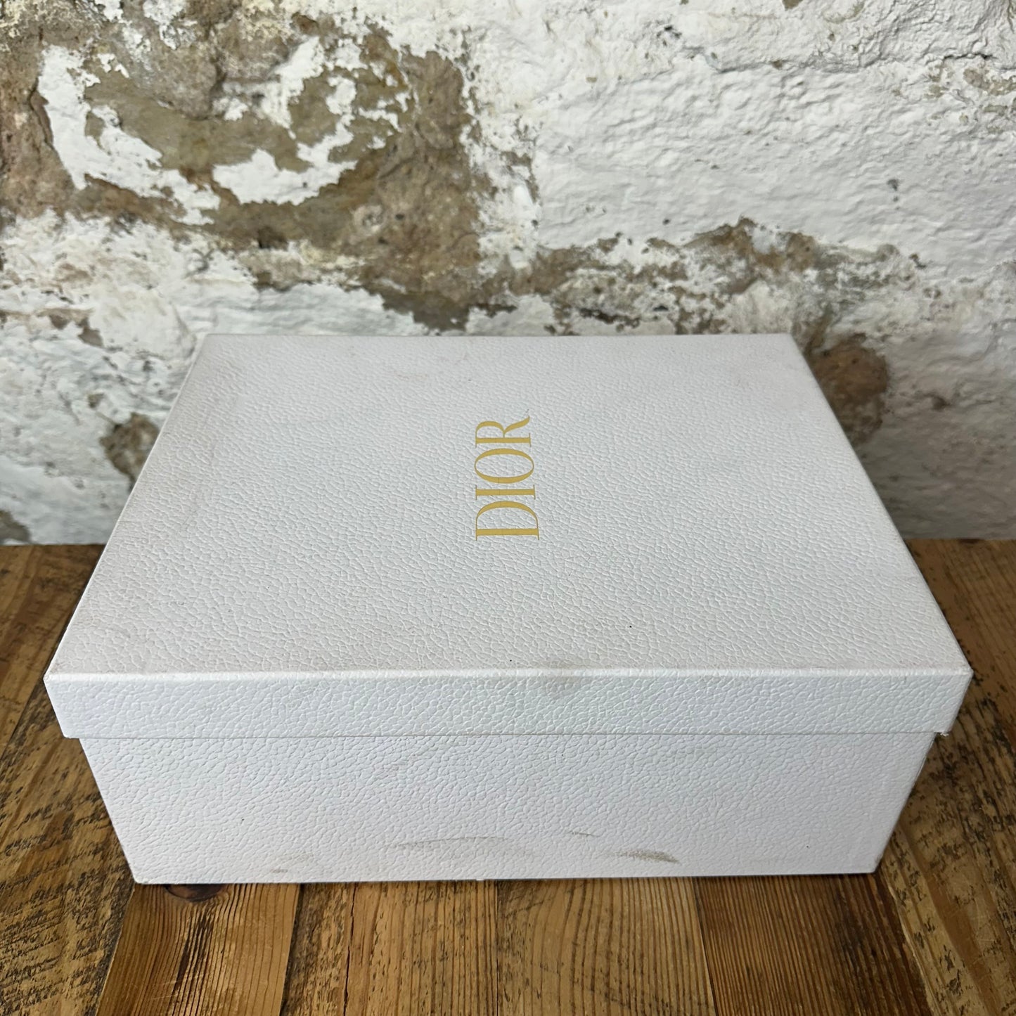 DIor Walk N Dior Chambray Monogram White Sneaker Sz 5 (37)