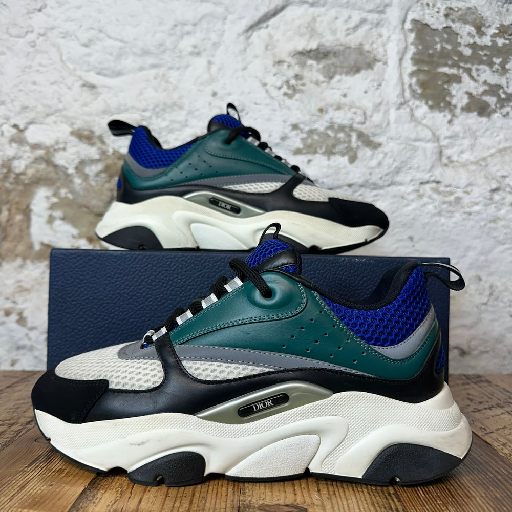 Dior B22 Green Black White Sneaker Sz 7 (40)
