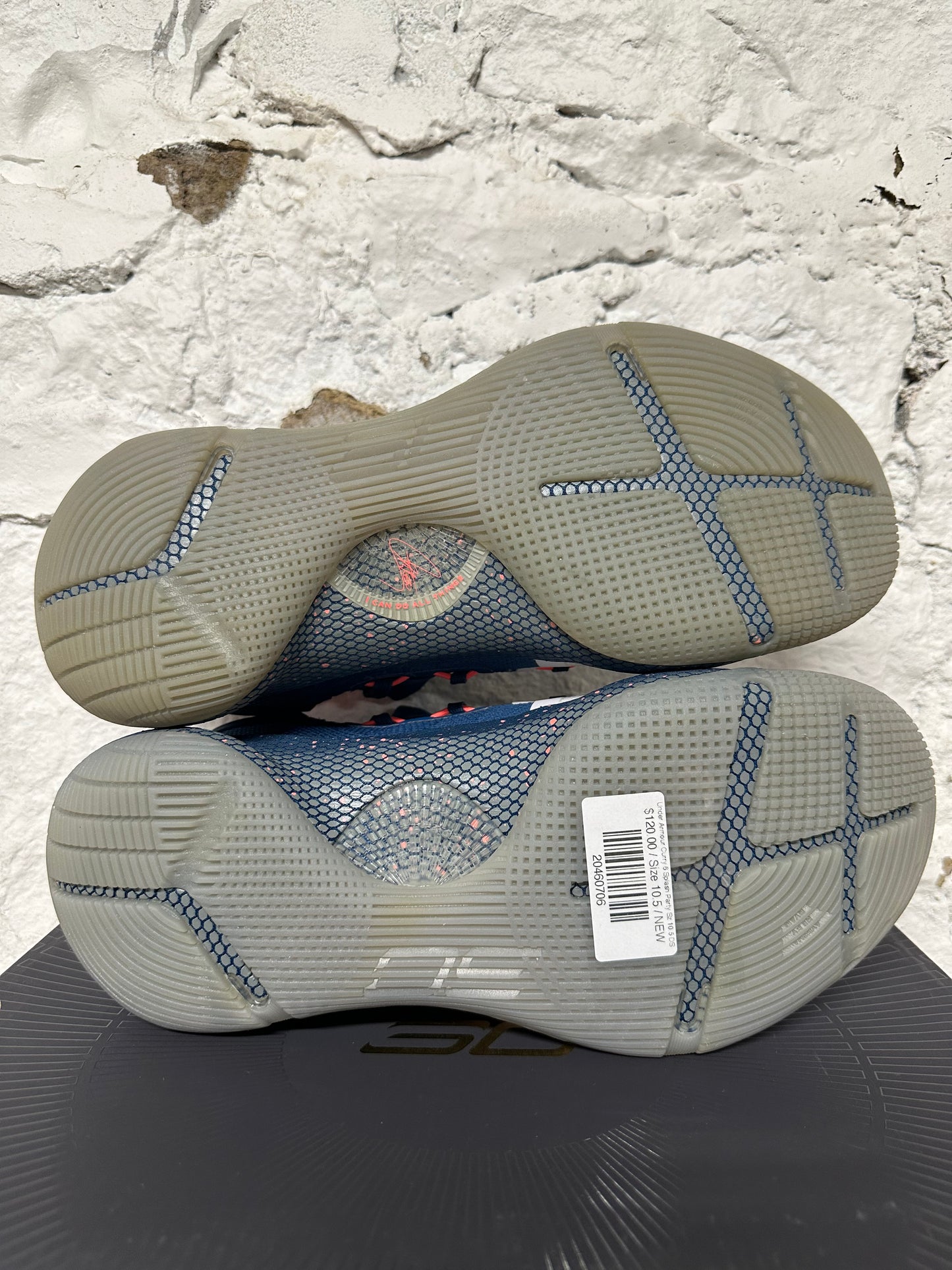 Under Armour Curry 6 Splash Party Sz 10.5 DS