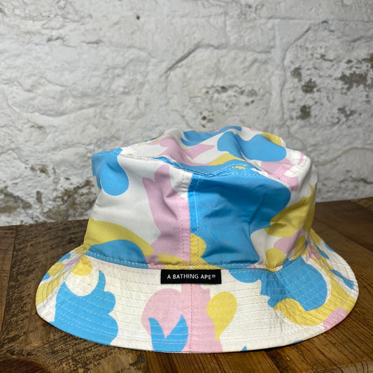 Bape Cotton Candy Camo Beach Hat