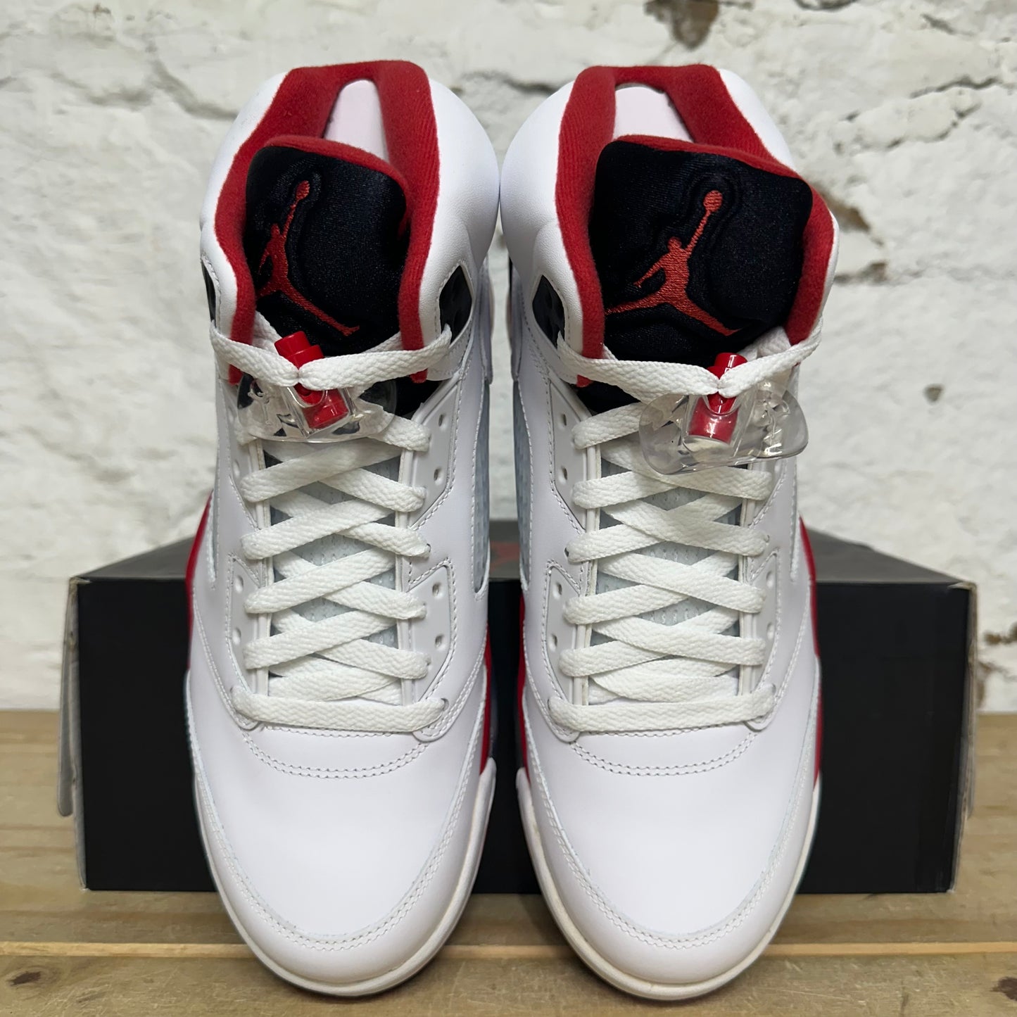 Air Jordan 5 Fire Red Black Tongue (2013) Sz 10 DS