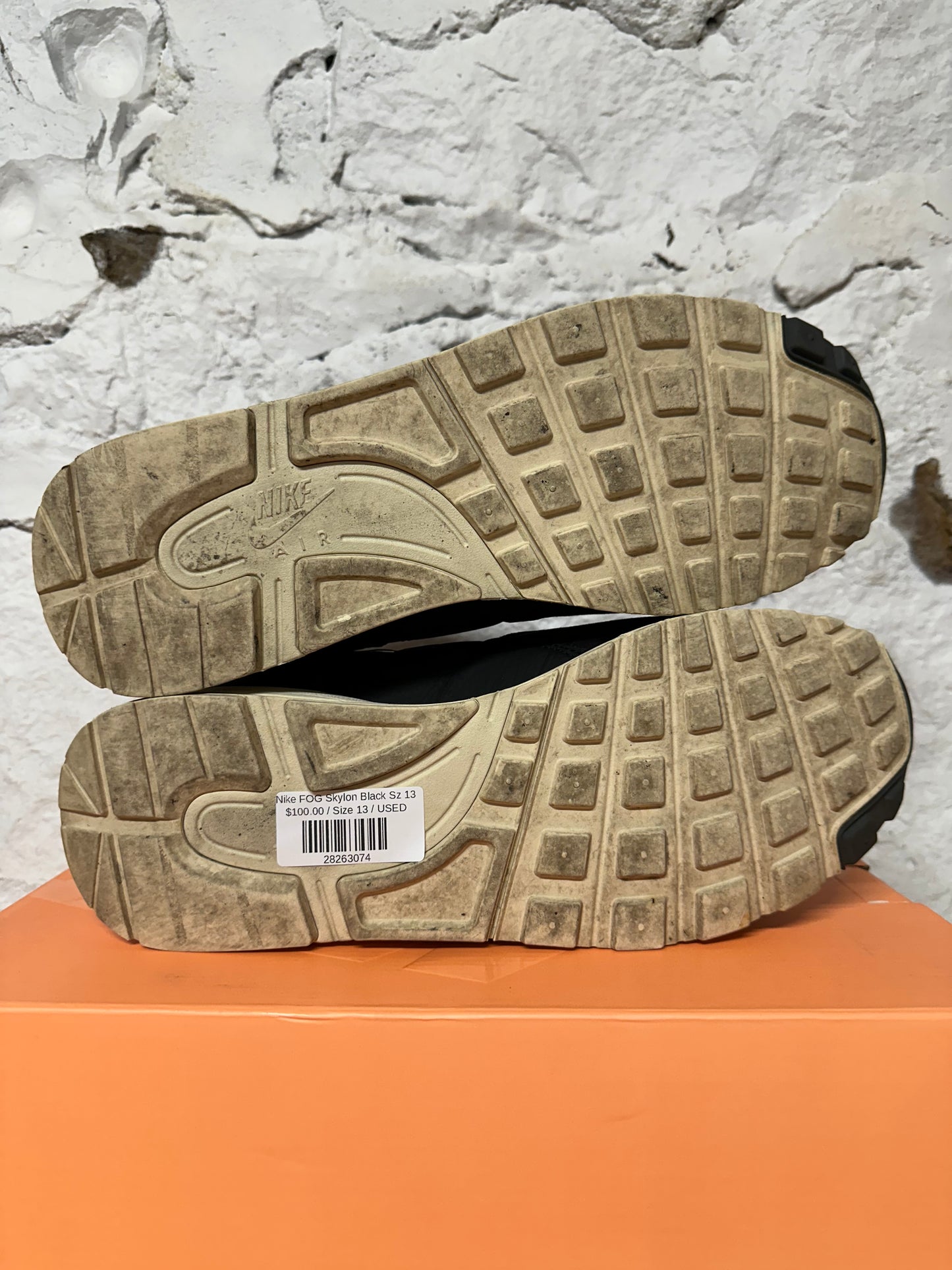 Nike Fear of God Skylon Black Sz 13