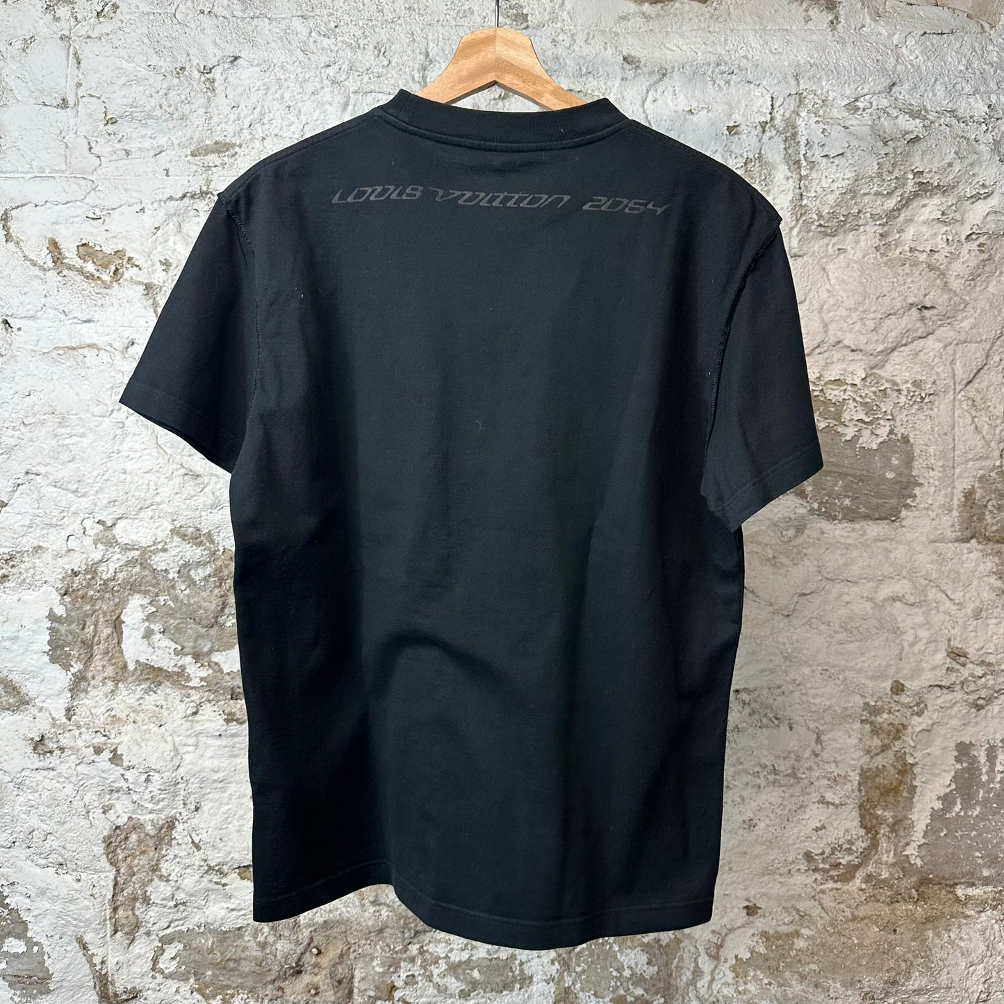 Louis Vuitton 2054 Spellout T-shirt Black Sz S