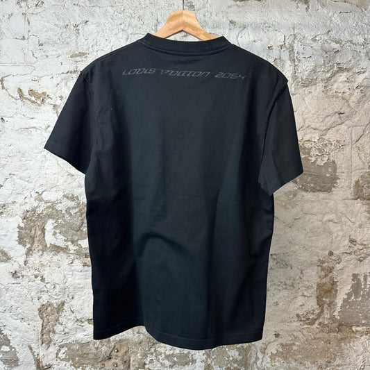 Louis Vuitton 2054 Spellout T-shirt Black Sz S