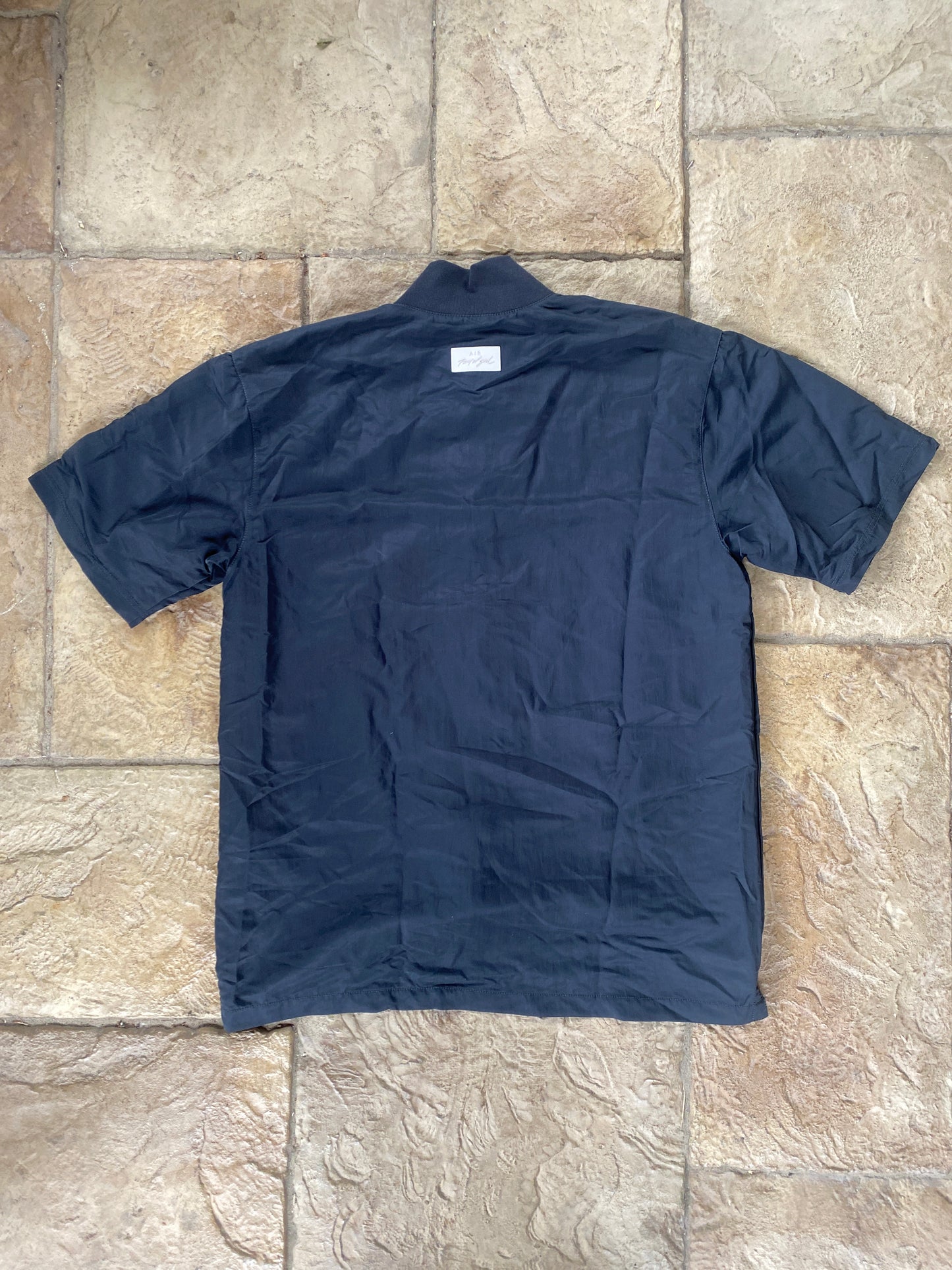 Nike Fear of God Button Up Short Jacket Black Sz M